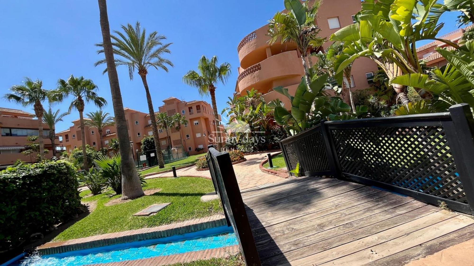 엘에히도 Almerimar, Terraza,Piscinas,Parking,Gym 아파트 외부 사진