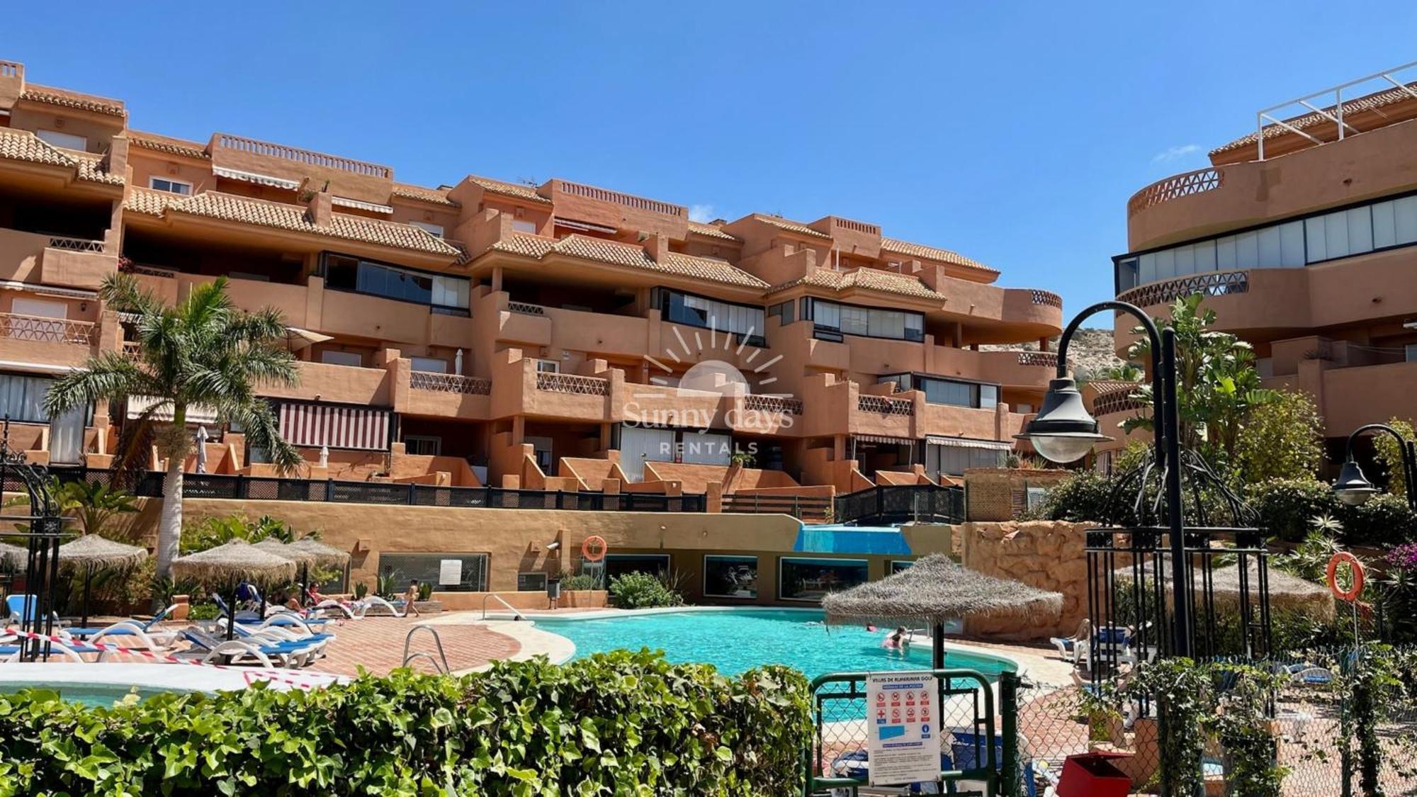 엘에히도 Almerimar, Terraza,Piscinas,Parking,Gym 아파트 외부 사진