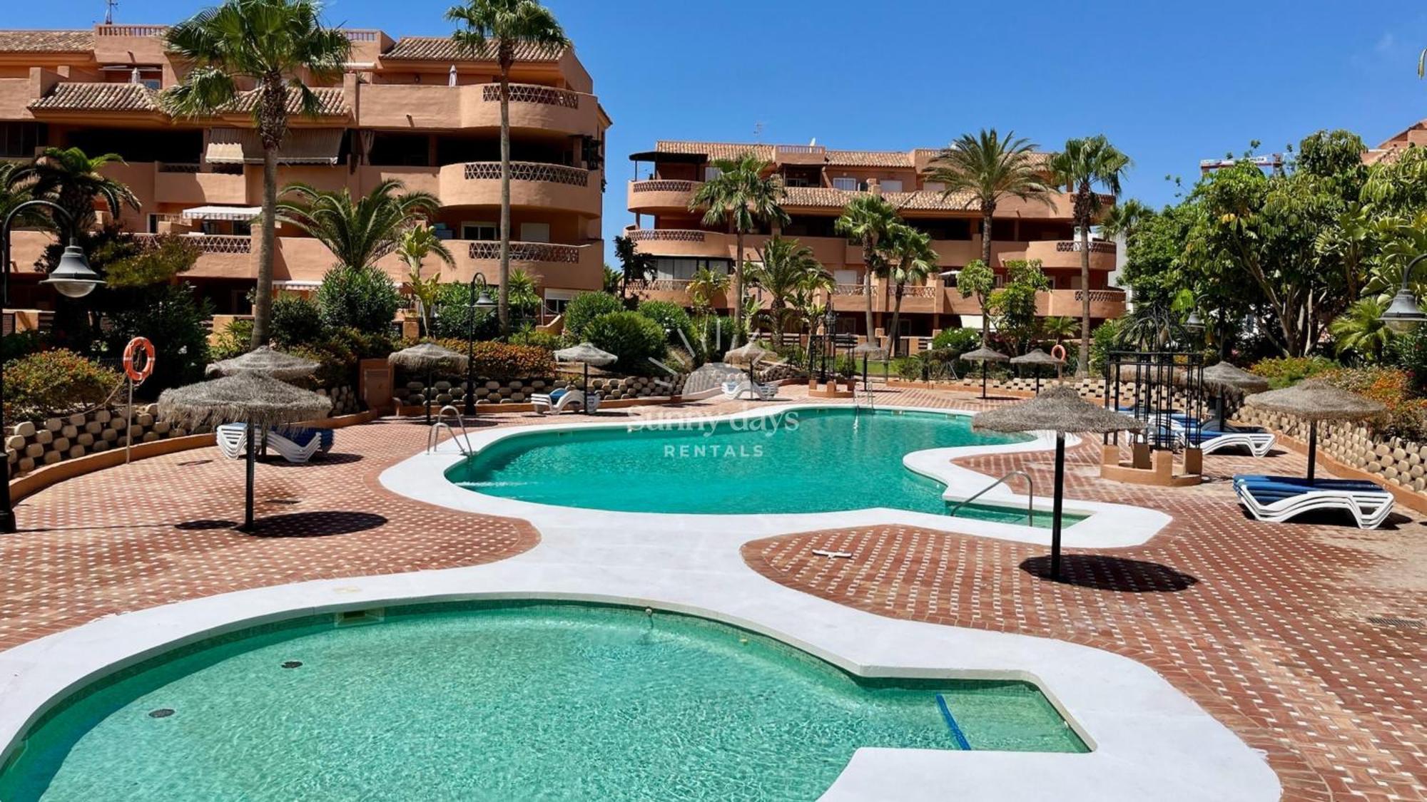 엘에히도 Almerimar, Terraza,Piscinas,Parking,Gym 아파트 외부 사진